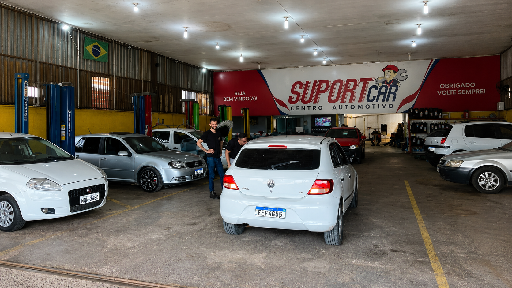 Interior real da SuportCar Centro Automotivo em Luís Eduardo Magalhães