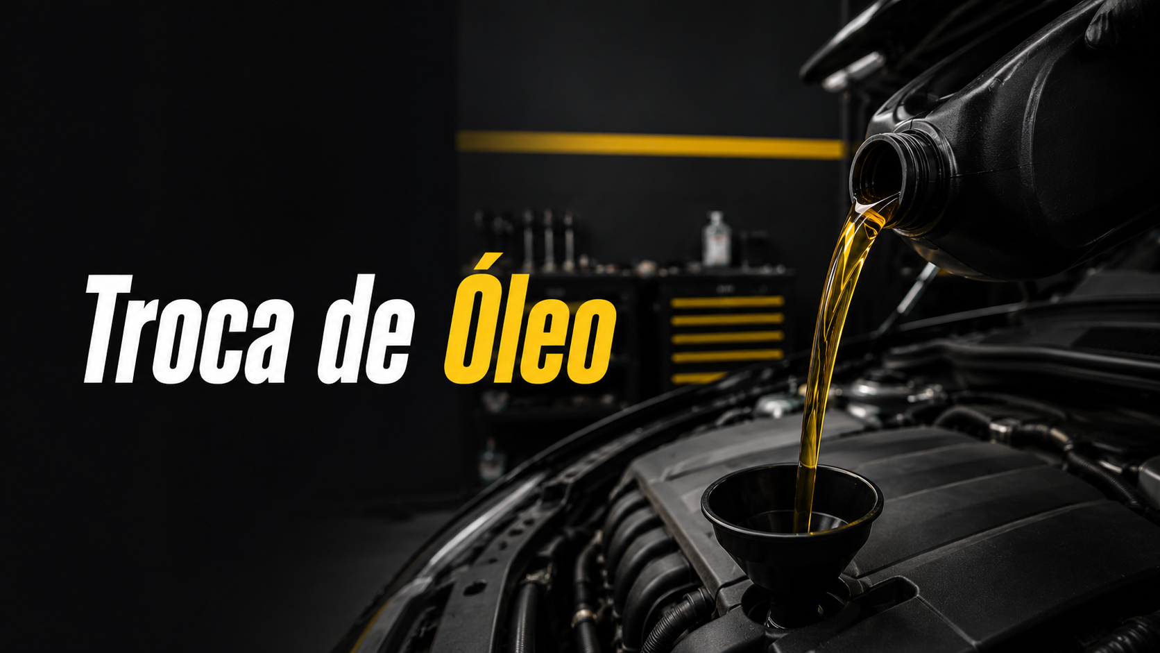 Troca de óleo do motor